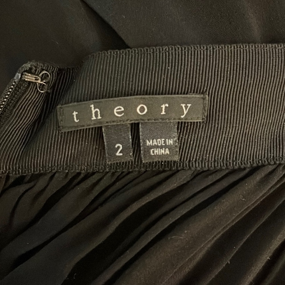 Black size 2 Theory maxi dress